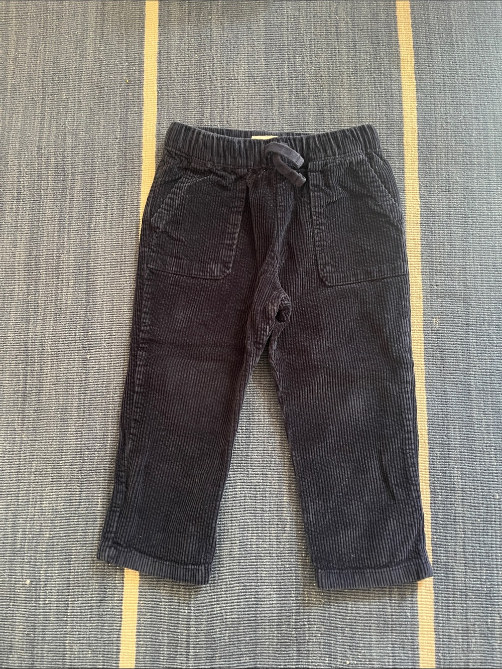 Little Planet navy organic cotton corduroys
